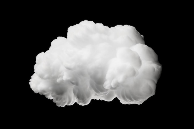 eine Wolke, die die Form einer Wolke hat