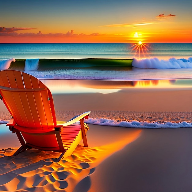 Eine wunderschöne Aussicht im Sommer. Schöner Strand. Schönes Feld. Schöne Blumen. Entspannendes Bett