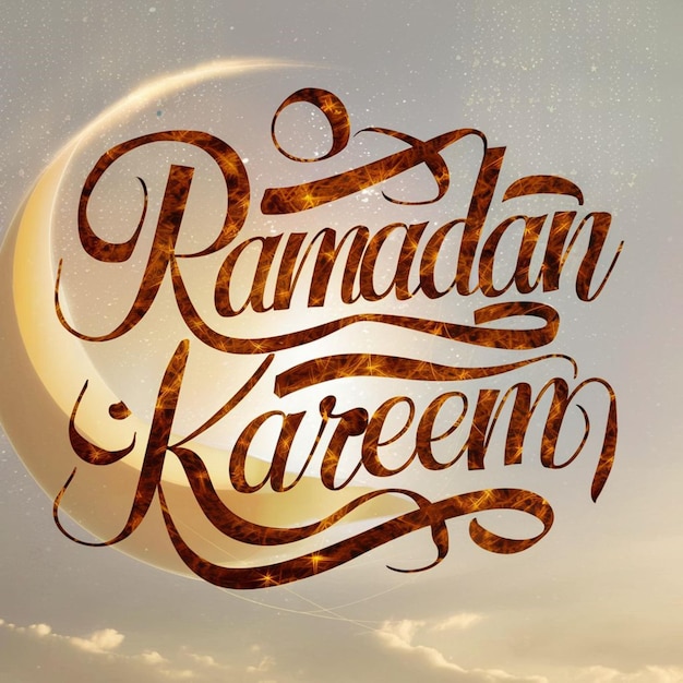 Eine wunderschöne Illustration von Ramadan Kareem