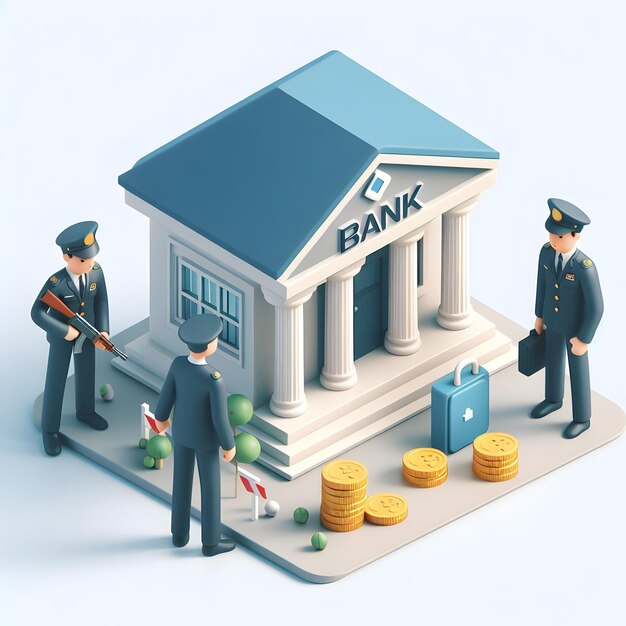 eine Zeichnung einer Bank mit einer Bank der Bank Bank