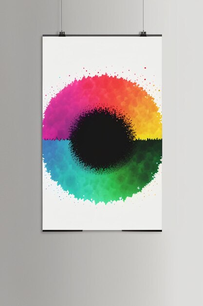 Foto einfache abstrakte kunst bunt kreativ denken banner tapete hintergrund illustration schön