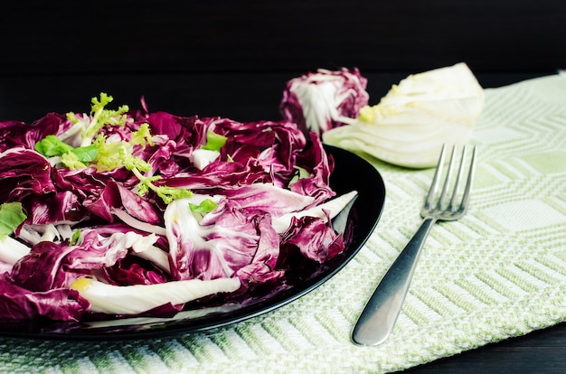 Einfache Diät Chicorée-Salat mit Fenchel