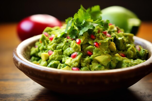 Einfache Guacamole-mexikanische Vorspeise