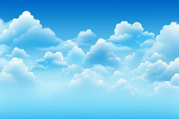 Einfacher Cloud-Computing-Hintergrund