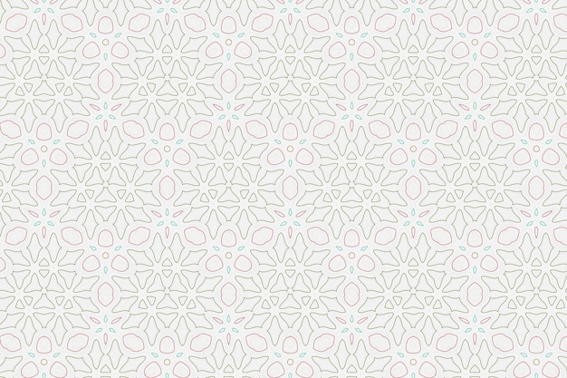 Einfacher heller symmetrischer geometrischer Hintergrund für Design und Dekoration. Muster wiederholende Formen für den weißen Hintergrund der Website