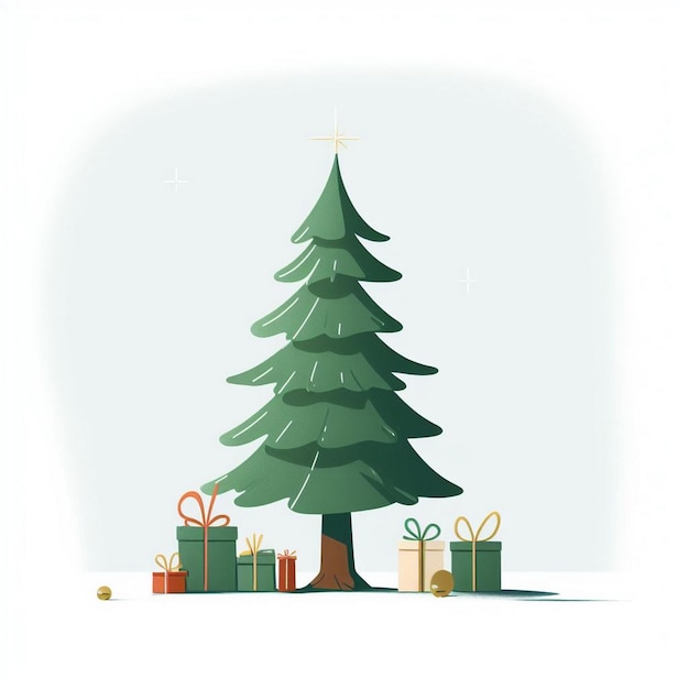 Tannenbaum Illustration Bilder Kostenloser Download auf Freepik