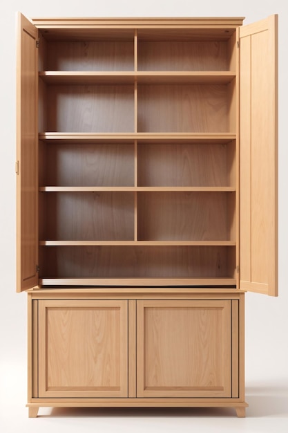 Einfacher Holzschrank