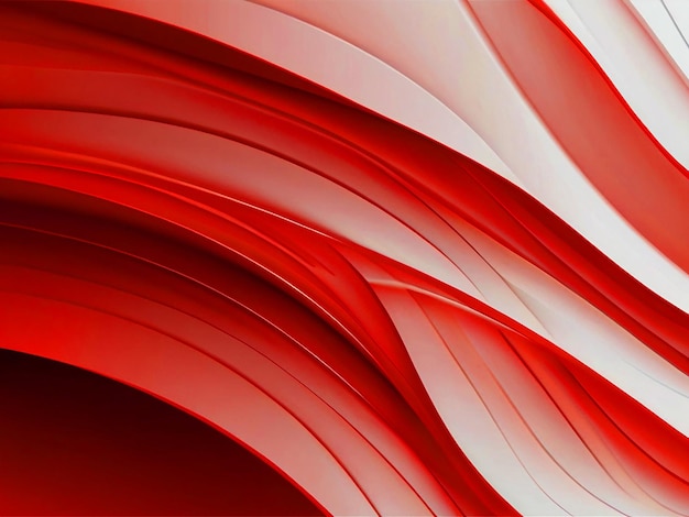 einfacher roter Vektor Gradient welliger Hintergrund HD-Hintergrund