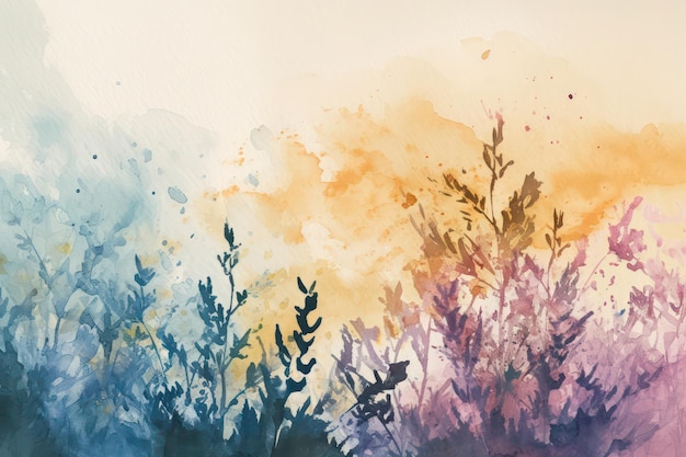 Einfacher weicher Aquarell-Hintergrund