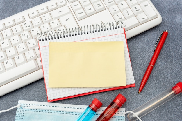 Foto eingeben medizinischer notizen wissenschaftliche studien behandlungspläne zur erforschung von virusmedizin-labortests ...