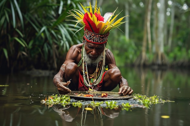 Eingeborene Aborigines hypnotisierende Darstellung der indigenen Kulturen Traditionen Erbe in suggestiven Bildern gefasst Feiern Reichtum alter Rituale vielfältige Lebensstile Stammesgemeinschaften
