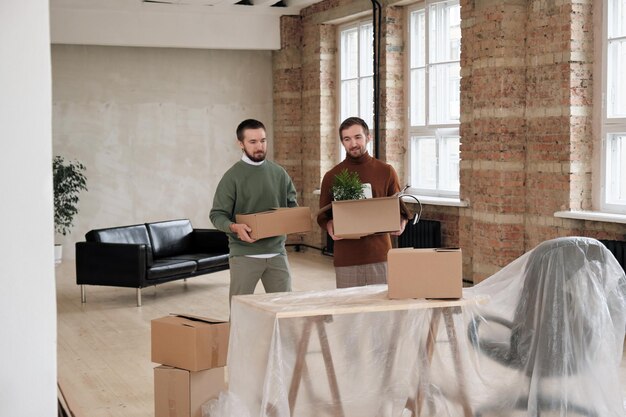 Eingewöhnung ins neue Büro