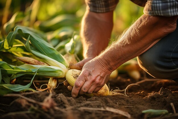 Einheit in der Landwirtschaft_Bauern bei der Arbeit