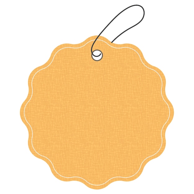 Einkaufsmarke png-Aufkleber retro-transparenter druckbarer Clipart-Textraum