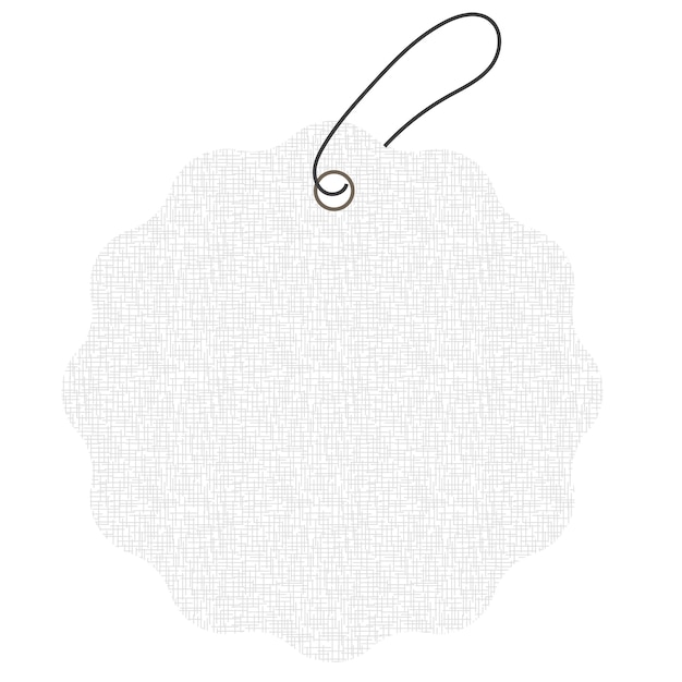 Einkaufsmarke png-Aufkleber weißer transparenter druckbarer Clipart-Designraum