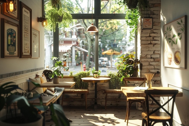 Einladende Cafés mit gemütlichen Fensterplätzen