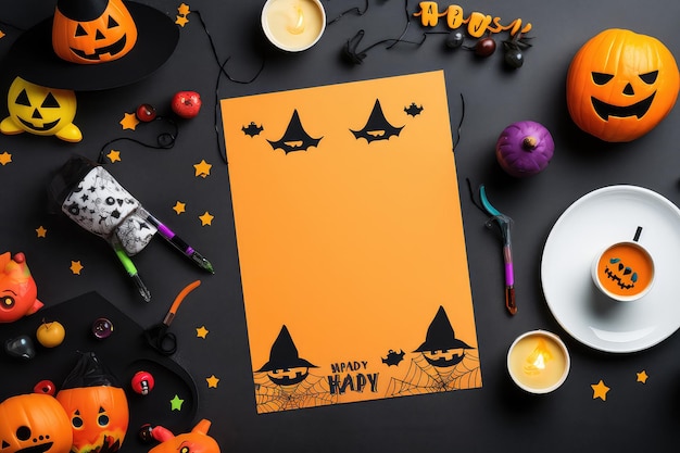 Einladung zur Halloween-Party für Kinder