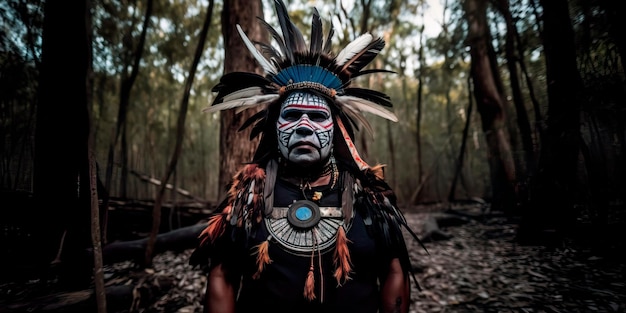Eintauchen in die mystischen Traditionen indigener Gemeinschaften Generative KI