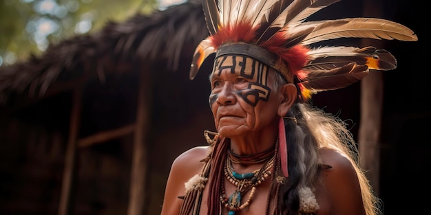 Eintauchen in die mystischen Traditionen indigener Gemeinschaften Generative KI