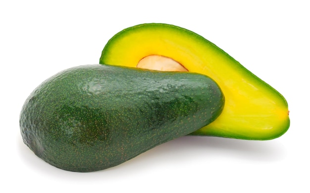 Einzelne frische Avocado