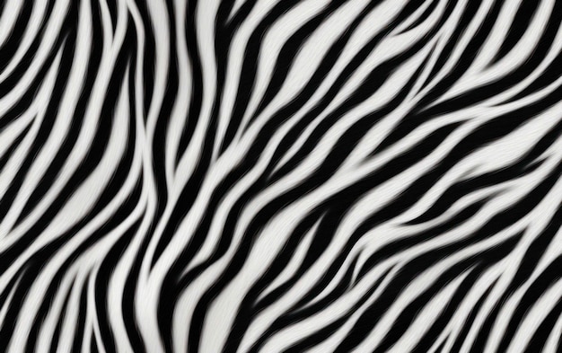 Einzigartige Streifen in Zebra-Textur