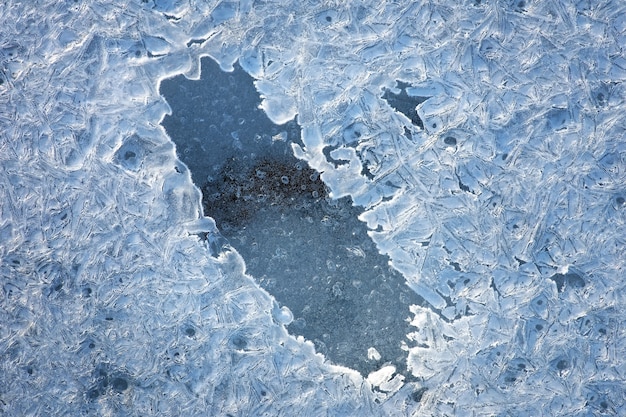 Eis-Hintergrund. Eis natürlicher Hintergrund