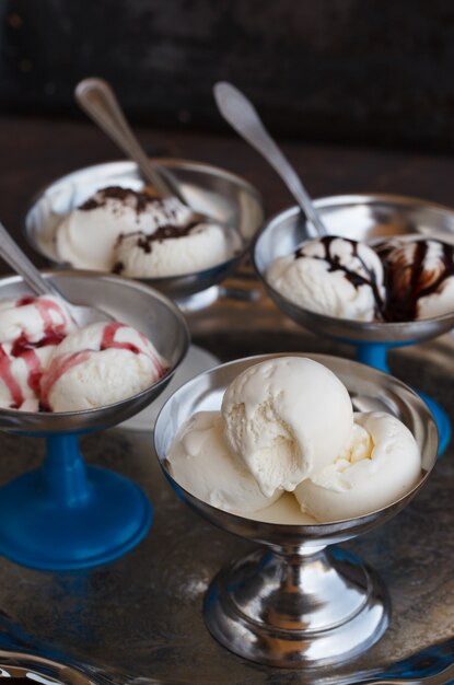 Eis. Sommersüßer Nachtisch.