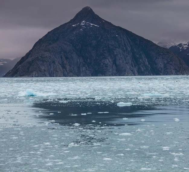 Foto eisberg auf alaska