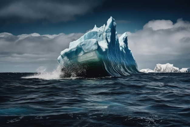 Eisberg im Ozean