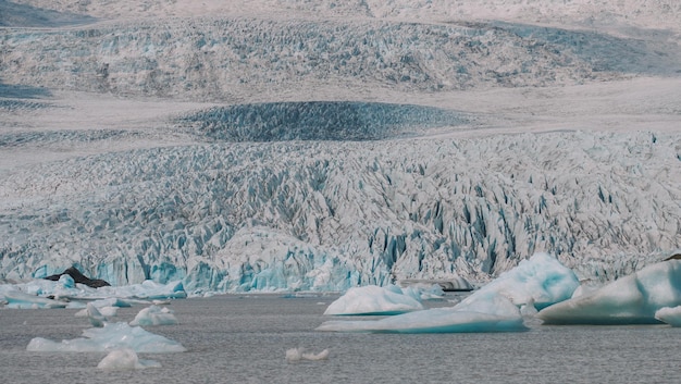 Eisberge und Eisgletscher in Island