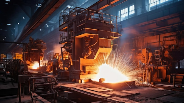 Eisen- und Stahlfabrik