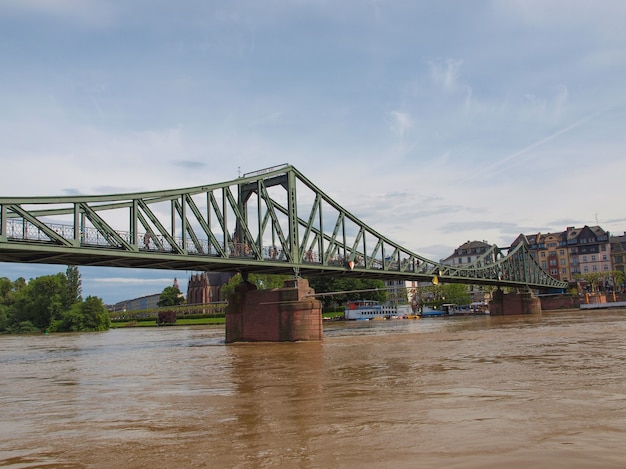 Eiserne Brücke in Frankfurt