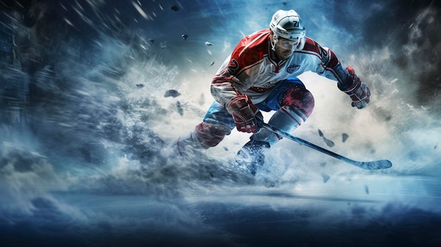 Eishockey und Sport auf Eis