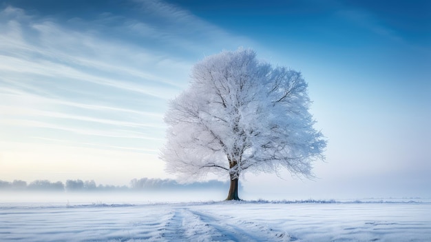 Eiskalter Morgen