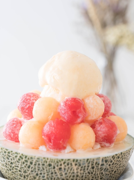 Eismelone Bingsu