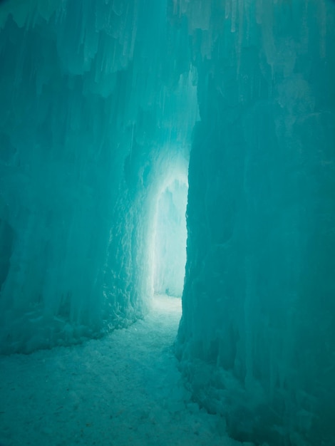 Eisschlösser von Siverthorne, Colorado.