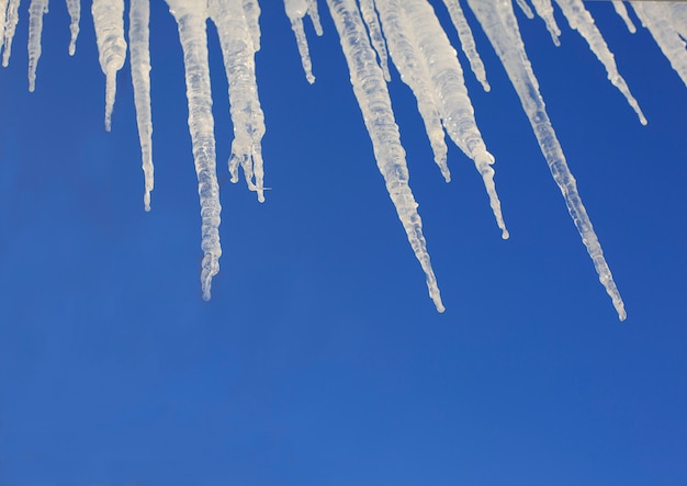 Eiszapfen am Himmel