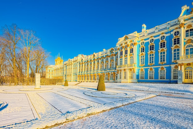 Ekaterininsky-Palast, Zarskoje Selo (Puschkin) Vorort von Sankt Petersburg. Russland.