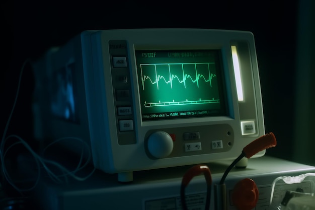 Ekg alter Monitor Ai generieren