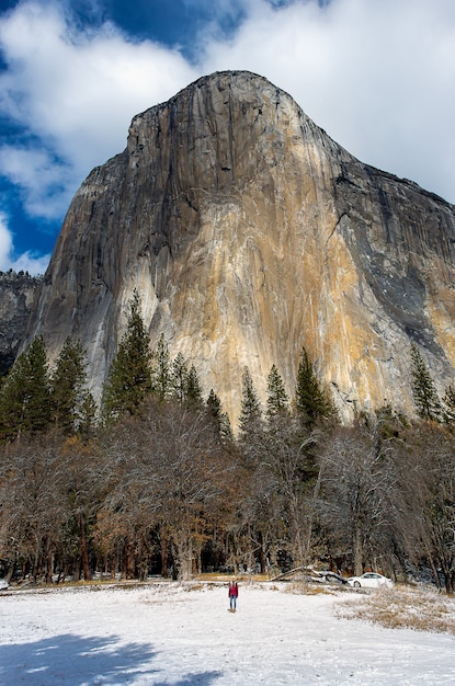 El Capitan Rock, der berühmte Berg im Yosemite National Park