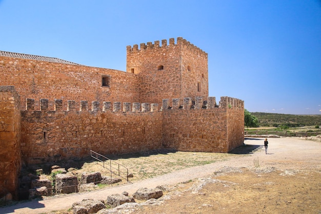 El castillo de Pearroya en Argamasilla de Alba provincia de Ciudad Real Castilla la Mancha