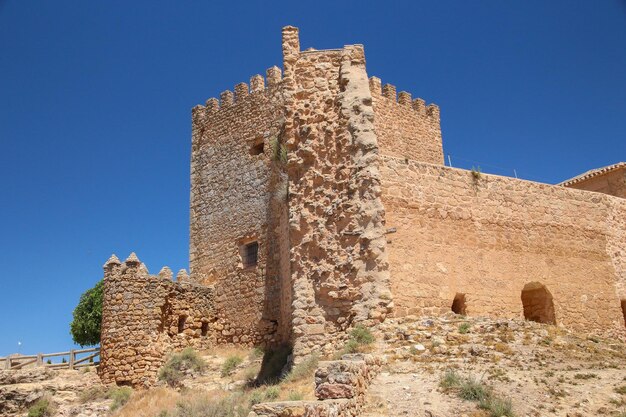 El castillo de Pearroya en Argamasilla de Alba provincia de Ciudad Real Castilla la Mancha