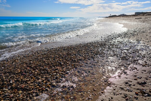 El Saler Strand von Valencia am Mittelmeer