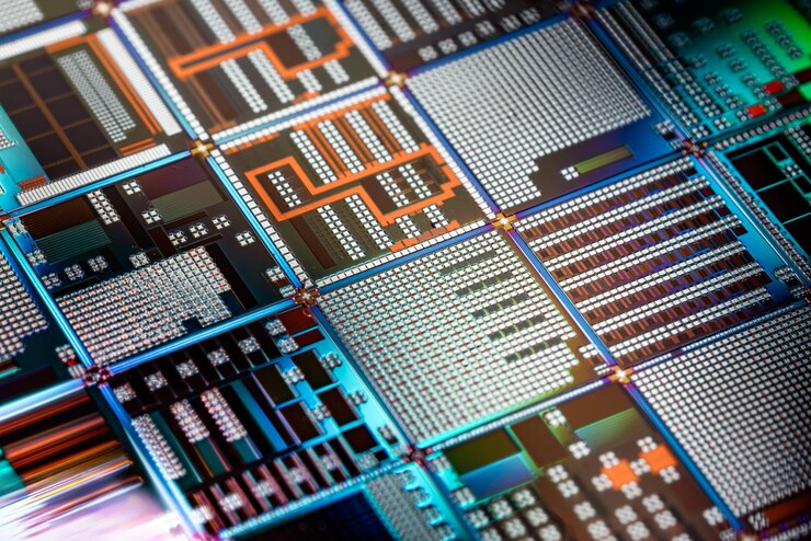 Foto en electrónica, una oblea, también llamada rodaja o sustrato, es una fina rodaja de semiconductor, un silicio cristalino utilizado para la fabricación de circuitos integrados.