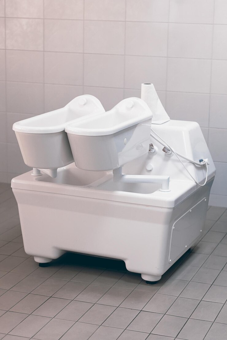 Foto electroterapia. bañera de terapia. bañera galvánica.