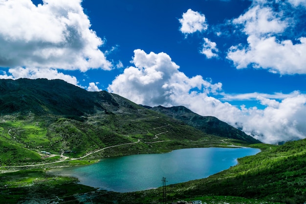 Elefant geformter Kupup See in Sikkim