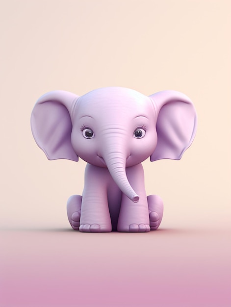 Foto elefante 3d