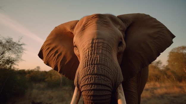 El elefante en la naturaleza