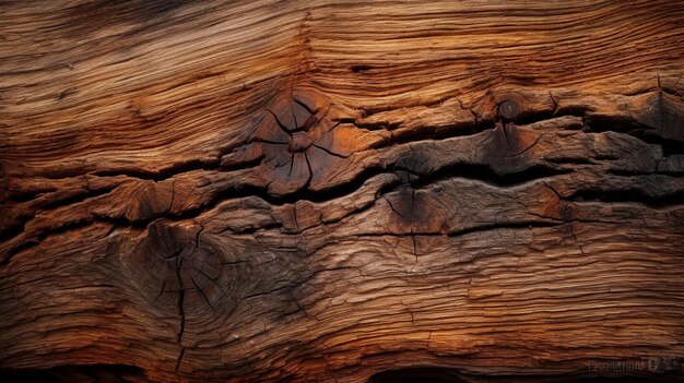 Elegança natural Explorando o calor das texturas de madeira