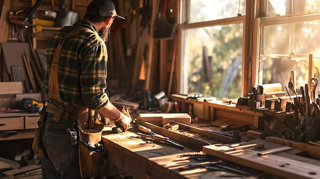 La elegancia de la artesanía en la carpintería